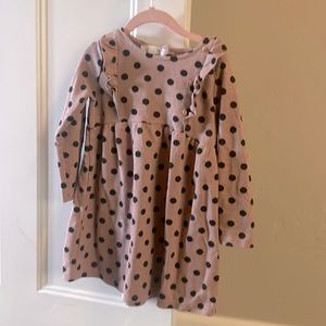 Zara girls long sleeve dress